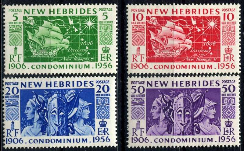 New Hebrides  - 1953 - MM - English Inscription