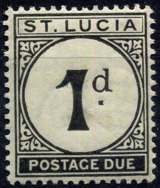 St. Lucia  - Postage Due - 1933 - MM