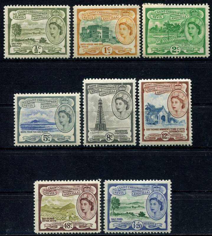 St. Cristopher Nevis Anguilla - 1954 - MM