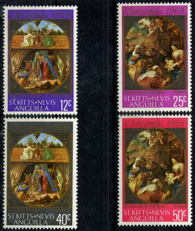 St. Cristopher Nevis Anguilla - 1968 - MNH