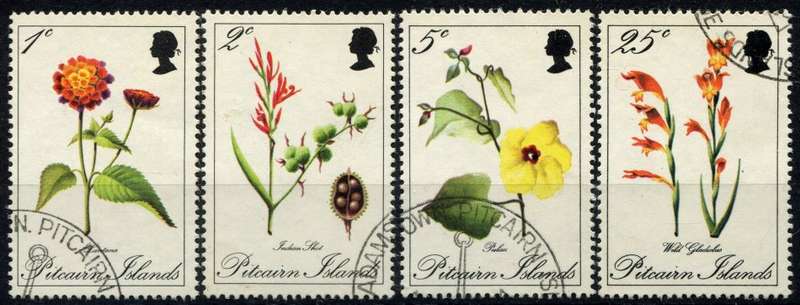 Pitcairn Islands - Flowers - 1970 - Used