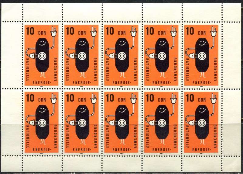 Germany/DDR - Miniature Sheet - 1981 - MNH