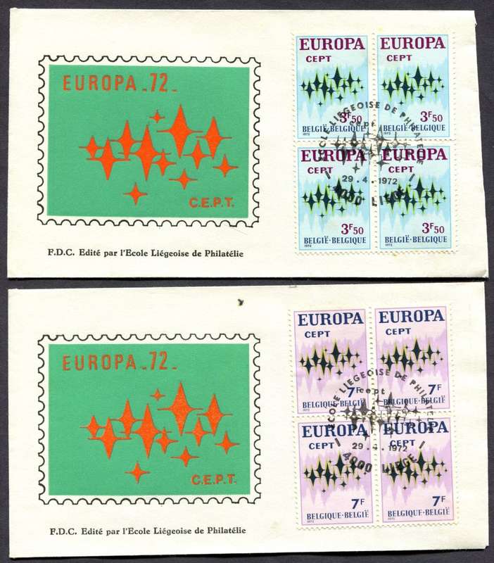 Belgium - FDC - 1972