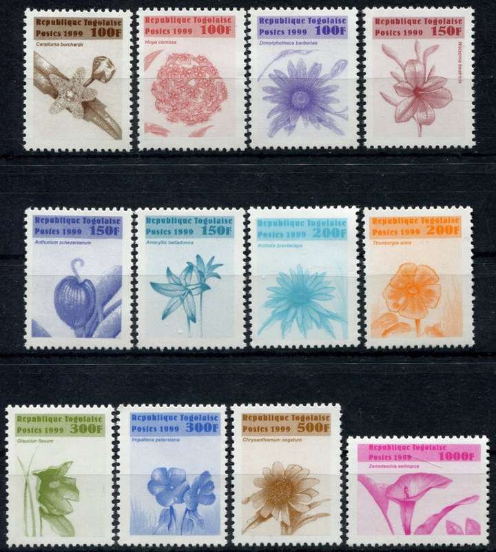 Togo - Flowers - 1999 - MNH
