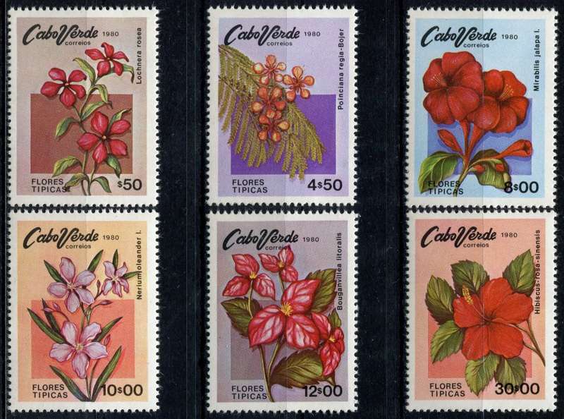 Cape Verde - Flowers - 1980 - MNH