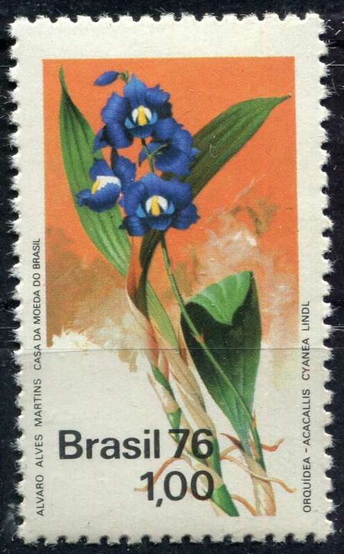 Brazil - Flowers - 1976 - MNH