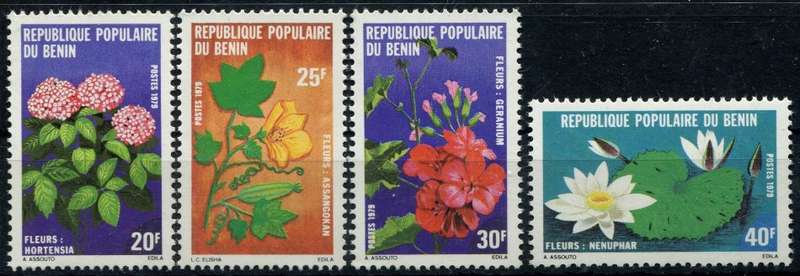 Benin - Flowers - 1979 - MNH