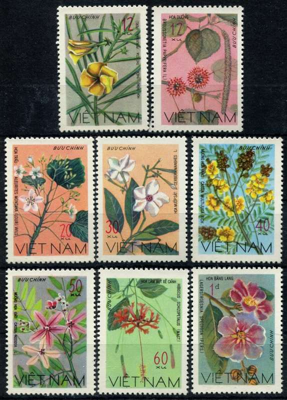 Vietnam - Flowers - 1977 - MNH