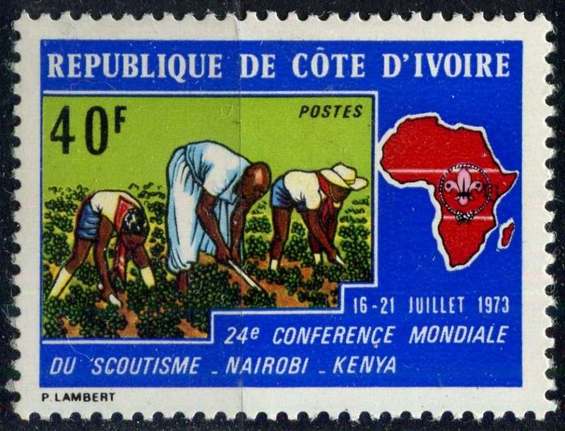 Ivory Coast - Scouts - 1973 - MNH