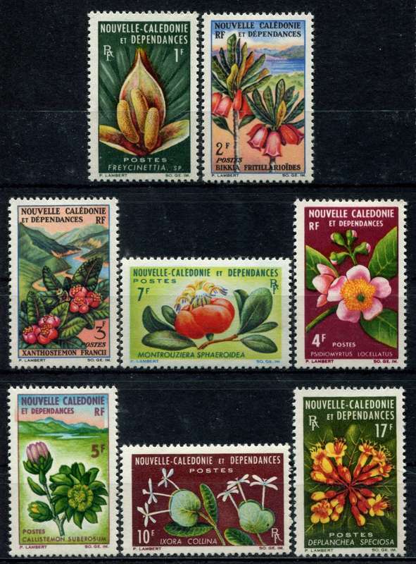 New Caledonia - Flowers - 1964 - MM