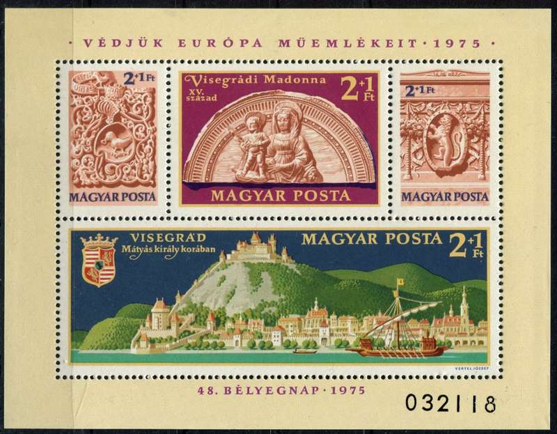 Hungary - Art - Miniature Sheet - 1975 - MNH