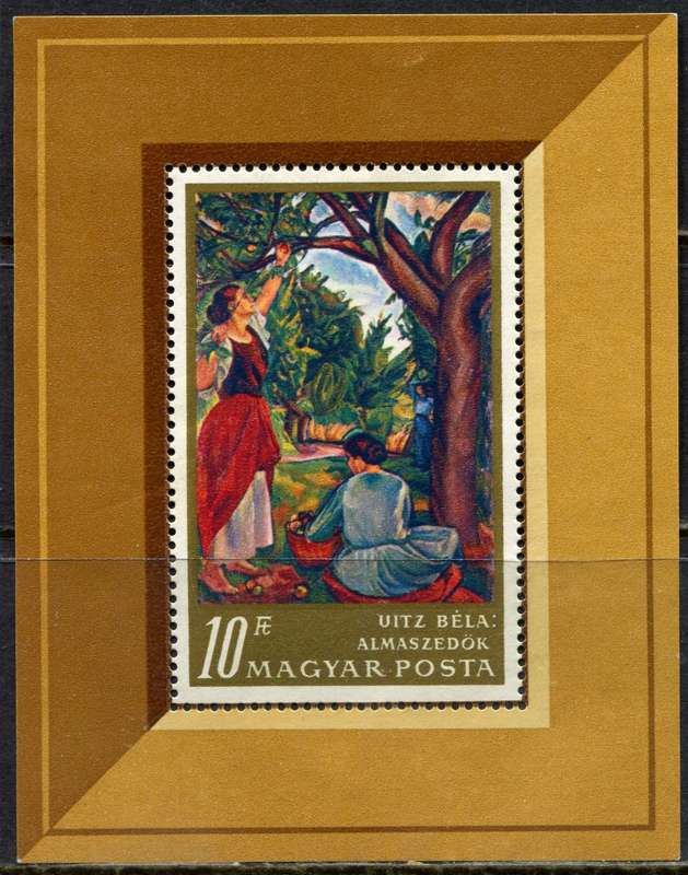 Hungary - Art - Miniature Sheet - MNH