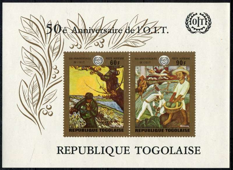 Togo - Art - Miniature Sheet - 1970 - MNH