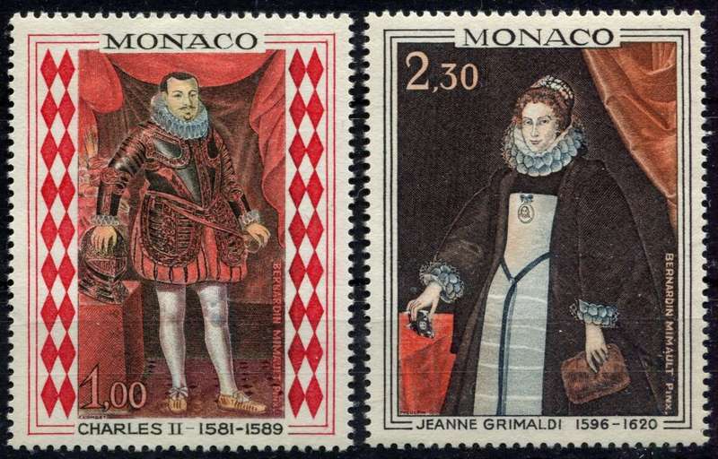 Monaco - Art - 1968 - MNH
