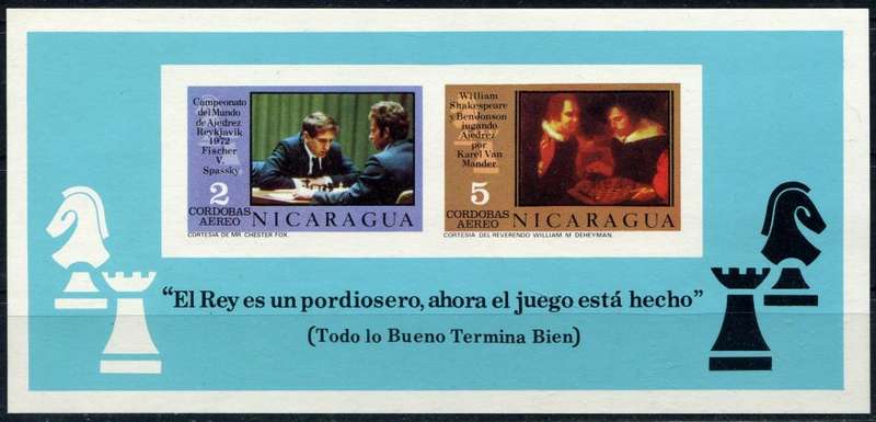 Nicaragua - Art - Miniature Sheet - Imperforated - 1975 - MNH