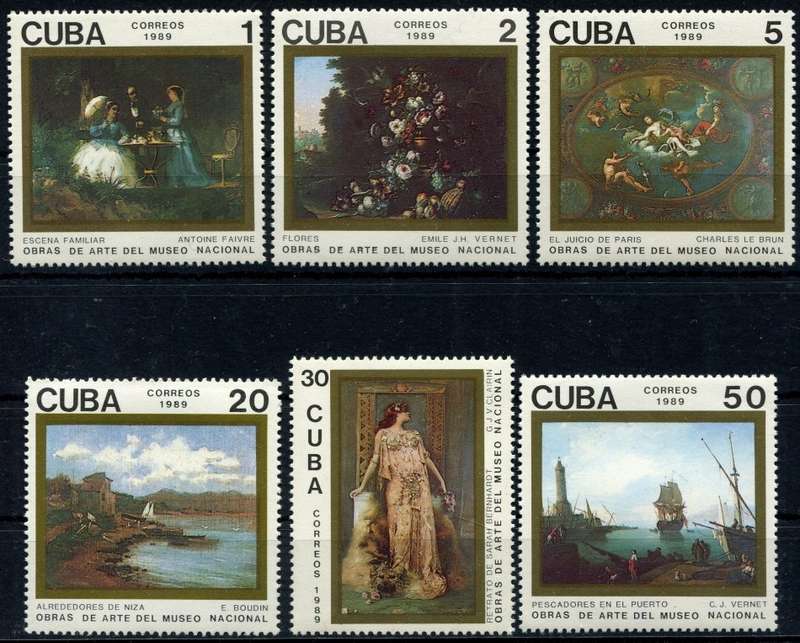 Cuba - Art - 1989 - MNH