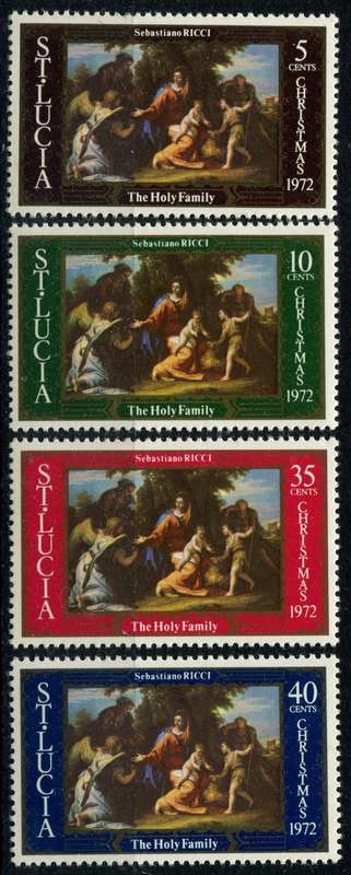 St. Lucia - Art - 1972 - MNH