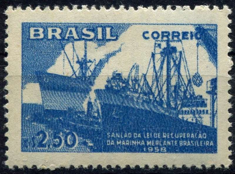 Brazil - Transportation/Ships - 1958 - MNH