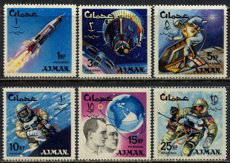 Ajman  - Space - 1966 - MNH