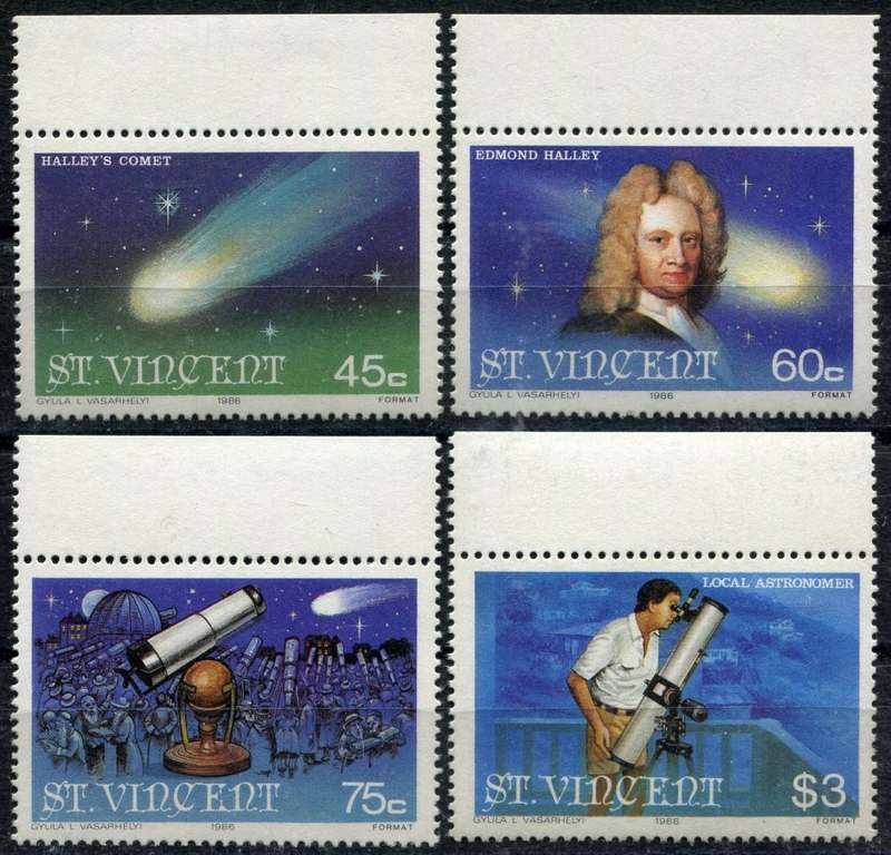 St. Vincent  - Space - 1986 - MNH
