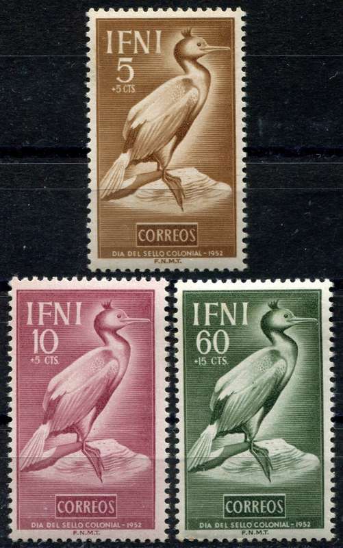 Spanish Colonies - Ifni - Birds - 1952 - MNH