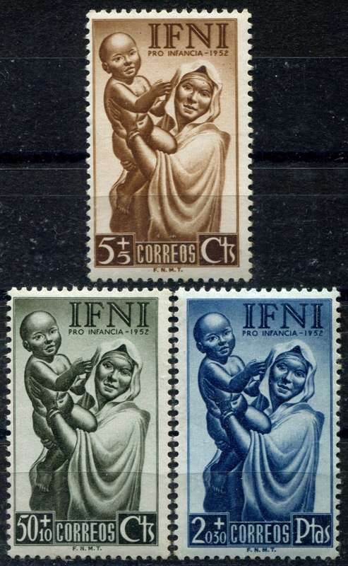 Spanish Colonies - Ifni - 1952 - MNH - Some Toning