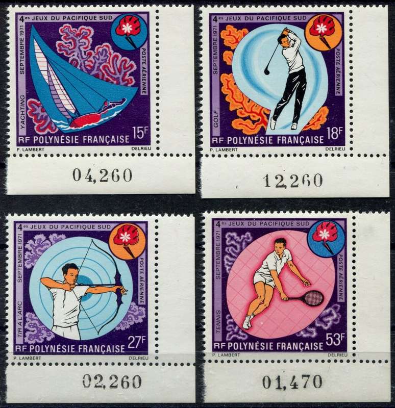 French Polynesia - Sport - 1971 - MNH