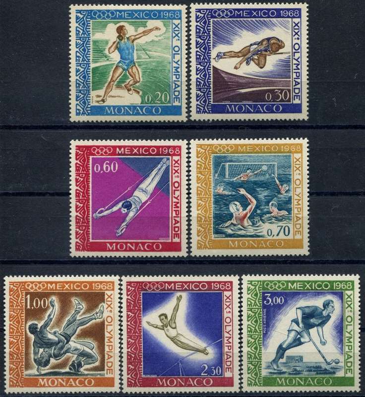 Monaco - Sport - 1968 - MNH