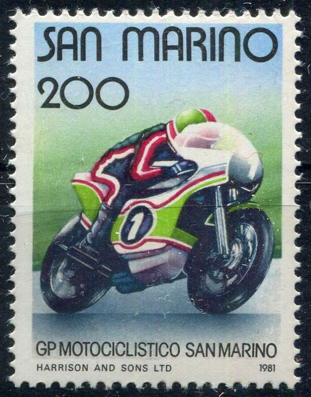 San Marino - Sport/Motor Cycle - 1981 - MNH