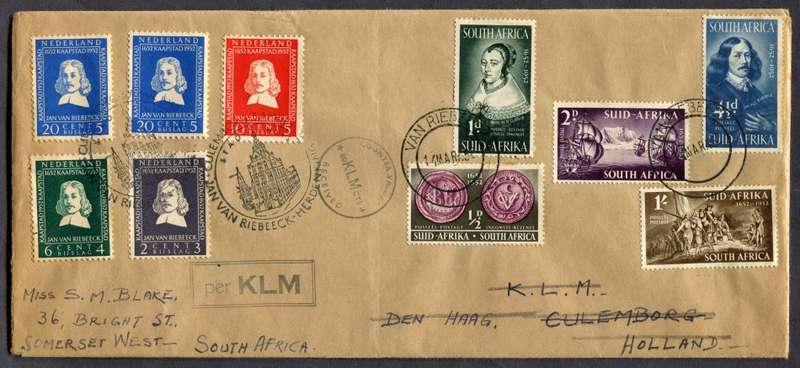 Union of SA/Netherlands - Cover