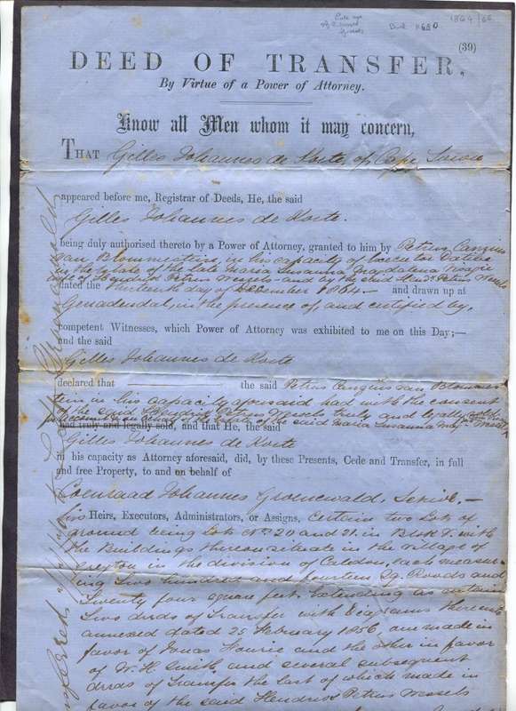 Cape of Good Hope - Document
