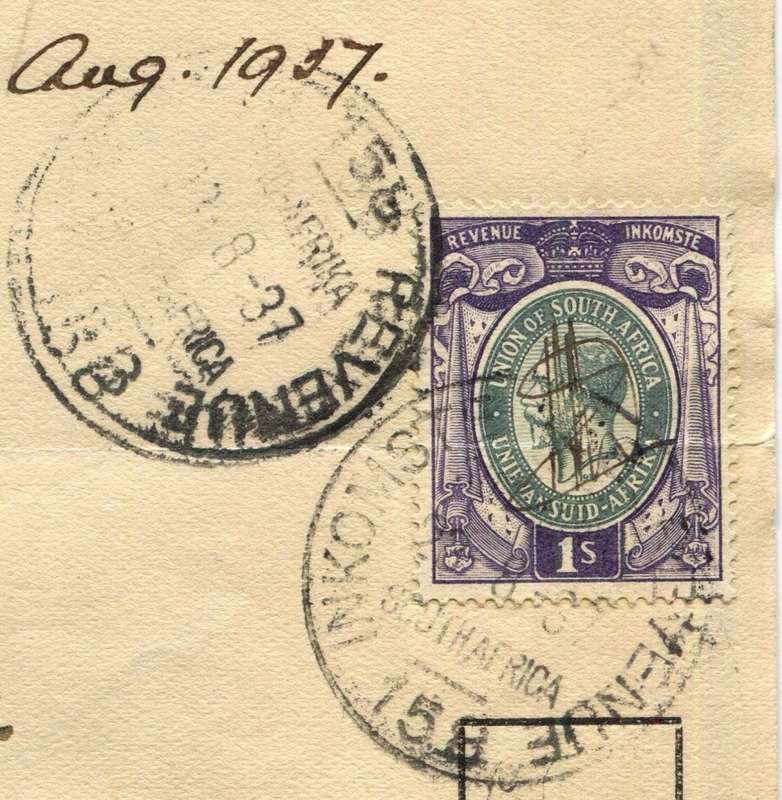Union of SA - Revenue Document