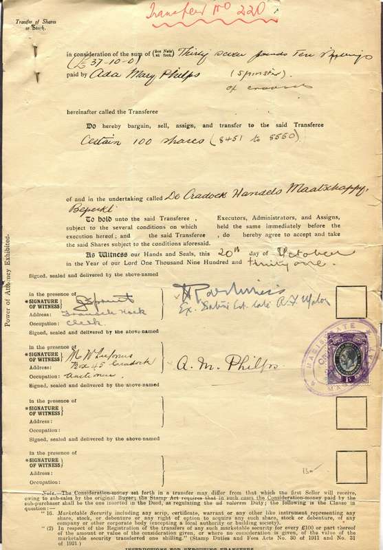 Union of SA - Revenue Document
