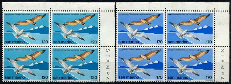 San Marino - Birds - 1978 - MNH