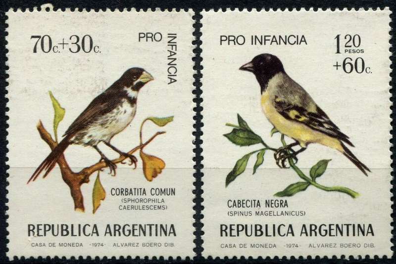 Argentina - Birds - 1974 - MNH