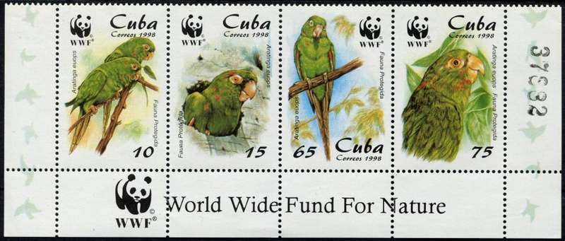 Cuba - Birds - 1998 - MNH