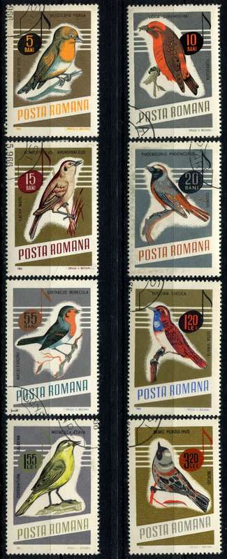 Romania - Birds - 1966 - Used/CTO