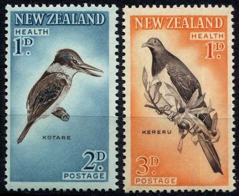 New Zealand - Birds - 1960 - MM