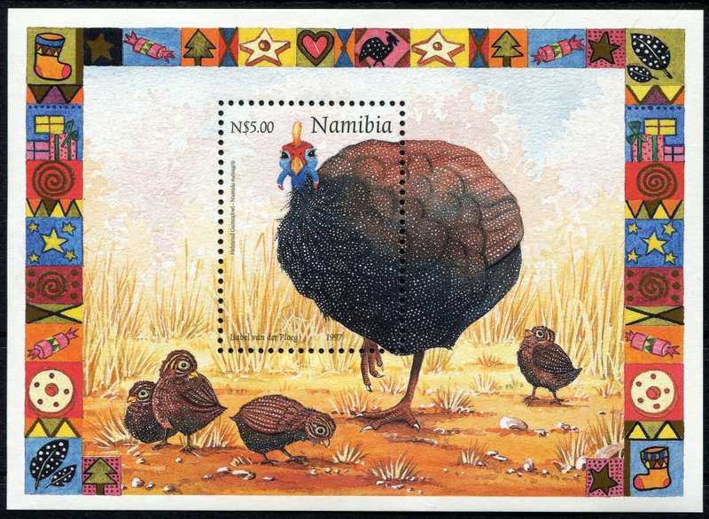 Namibia - Miniature Sheet - Birds - 1997 - MNH