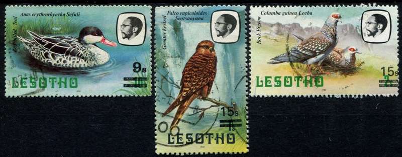 Lesotho - Birds - 1981/6 - Used