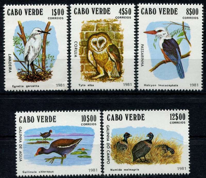 Cape Verdi - Birds - 1981 - MNH