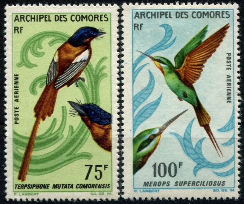 Comoros - Birds - 1967 - MNH