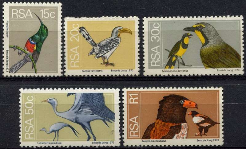 RSA - Birds - 1974 - MNH