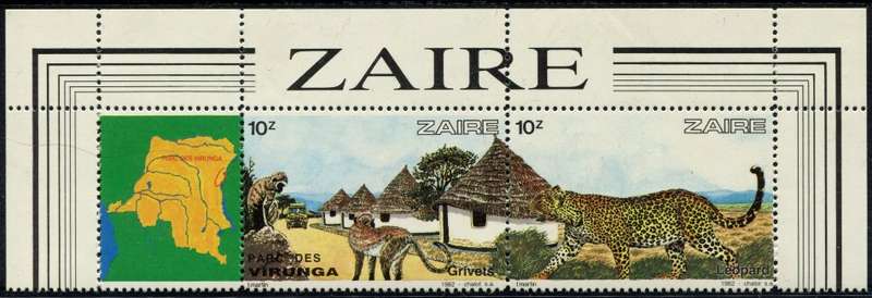 Zaire - Animals - 1982 - MNH