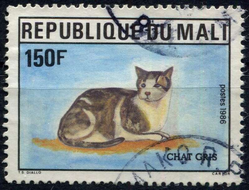 Mali - Animals - 1986 - Used