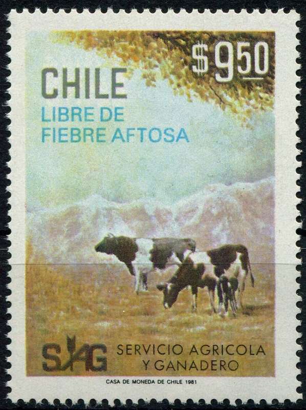 Chili - Animals - 1981 - MNH