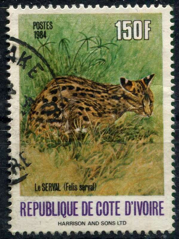 Ivory Coast - Animals - 1984 - Used