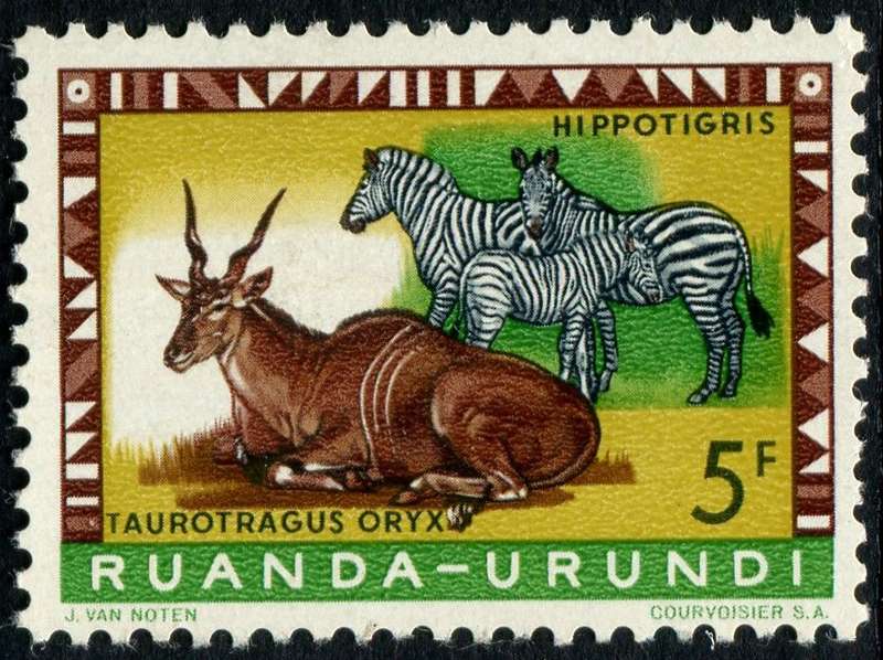 Ruanda-Urundi - Animals - 1959 - MNH