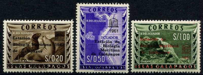 Ecuador - Animals - 1961 - MNH