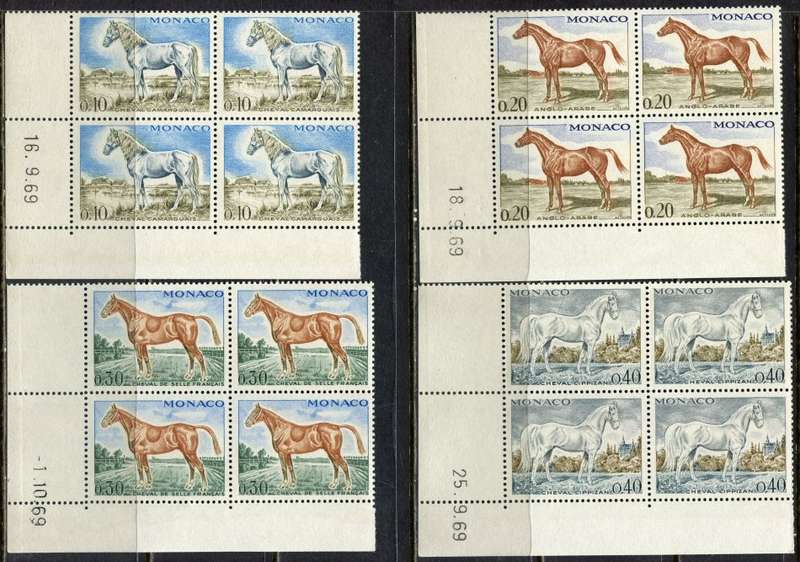 Monaco - Animals - 1970 - MNH